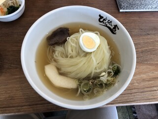 Pyonpyonsha Onma Kitchen Ion Morioka Ten - セットの冷麺