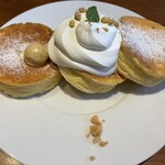 富士山パンケーキ - 料理写真: