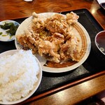 菜華楼 - 鶏の唐揚げ（タレ）定食