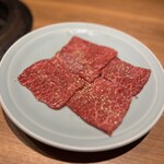 Yakiniku Keirakuen - 仙台牛上ロース-カタサンカク-