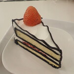 2D Cafe Shin Okubo Ten - 2Dケーキ（斜め上から）