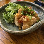 八百屋とごはん うらや - とりむね肉の唐揚げ