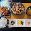 利福 - 料理写真:メンチ焼肉定食(1080円)