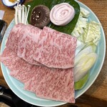 Kumagera - すき焼き1人前　6000円