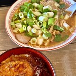 Ramen Yamaya Sapporo Ten - Bセット　山家スペシャル　ネギ増し