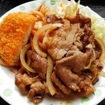 がんこおやじ - 焼き肉定食670円