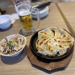 Kakuyasu Beer to Tetsunabe Gyoza 3 6 5 Sakaba Noborito Ten - 