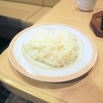 Joyfull Yuki Ten - 洋食セットのライス。