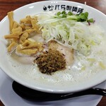 Saba 6 Seimenjo Nango Dori 14 Chome Ten - 鶏サバ白湯 大盛 メンマTP 1120円