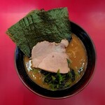 Yokohama Ramen Souma Ya - 家系味噌並900円＋海苔増し100円