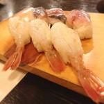 Sushi Kappou Yumehachi - ガスエビ、鯵。