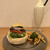 CHATTY CHATTY - 料理写真:『MOCHI ANKO BURGER¥1,760』 ※With French Fries¥220 『MAPLE NUTS SHAKE¥715』