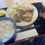 Gohan Dokoro Asahiya Asahikawa Kuko Ten - やみつきザンギ定食