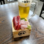 Oira no Himono Ryota - ちょい飲み漁太セットのお刺身