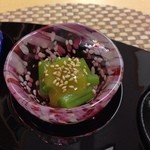 ひで蔵 - 山菜のみずを酢味噌で。