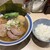 麺屋二代目 弘 - 料理写真:特製醤油らーめん1200えん 小ライス100えん(当時の価格)