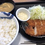 Matsuya Akurosupuraza Morioka Ten - ささみカツ定食クーポン利用で550円税込！