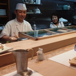 Sasa Sushi - 大将と女将さん（＾＾）