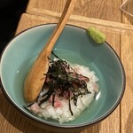 GOOD GOOD MEAT - 阿蘇赤身和牛を使った和牛茶漬け