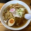 らーめん 太陽 - 料理写真:Bセット（ラーメン、ジャンボ餃子3個、味玉1/2）