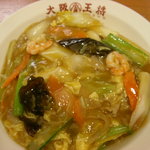 大阪王将 - 中華丼（スープ付き）　　定番商品人気です。