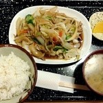 風車 - 野菜炒め定食