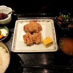 Yumesaki - 鮪の尾肉竜田揚げ定食！