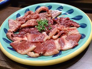 Harumi Yakiniku Ten - 3点セットD(カルビ・ロース・オーカク)　2,300円+税