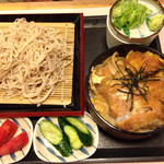 Soba Dokoro Miyako An - かつ丼セット