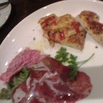 trattoria Italian SATOMI Fooding Akihabara Ichigo Ten - 140828東京　ｻﾄﾐﾌｰﾃﾞｨﾝｸﾞ　料理１