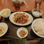 Zenfuku Rou - 油淋鶏定食６８０円