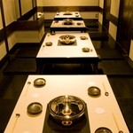 Shabushabu Kan Tachikawa - 全室個室です。用途に応じてレイアウト致します。