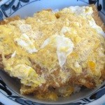 大正館 - 玉子とじのシンプルなかつ丼です