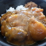 Fukushima Ya - かけそば＋ミニカレー丼