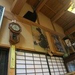 丸西屋 - 店内は田舎の風情です。