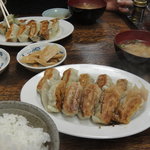 安曇野餃子館 - 餃子定食