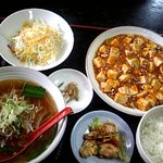 九寨興 - Ａランチ（麻婆豆腐）