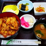 Watarase An - 大和芋ステーキ丼￥１０００