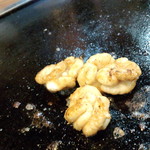 三晴 - 白子のバター焼き　味がしっかりしてて美味しい!!