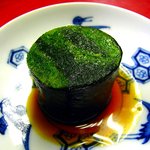 三光院 - ホウレン草の磯辺巻き