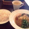 レガロ - 料理写真:ポークチーズソテー、和風おろしソース、ライスＭ、玉子スープ