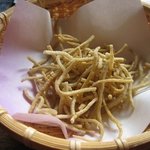 筑前茶屋 - 付け出しの蕎麦揚げ 