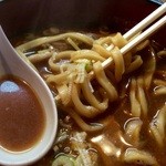 Aji Yoshi - 味噌煮込みうどん、ミスマッチは赤だし