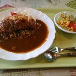 ぴぃぷる - 料理写真:カツカレーランチ