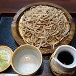 Teuchi Soba Nagayuki - 田舎十割ざる950円