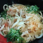 Iyo Seimen Obihoro Nishi Ten - 浪花かすうどん（大）550円