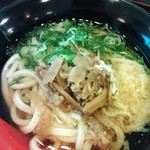 Iyo Seimen Obihoro Nishi Ten - 肉ごぼううどん（並）390円