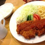 Yoshoku no Mise Juicy - 定食にはコーヒーかアイスが付きます♪