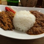 jikka de dining - カレー：ハーフ＆ハーフ