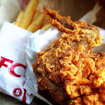 Kentucky Fried Chicken Ion Ojiya Ten - レッドホットチキンセット